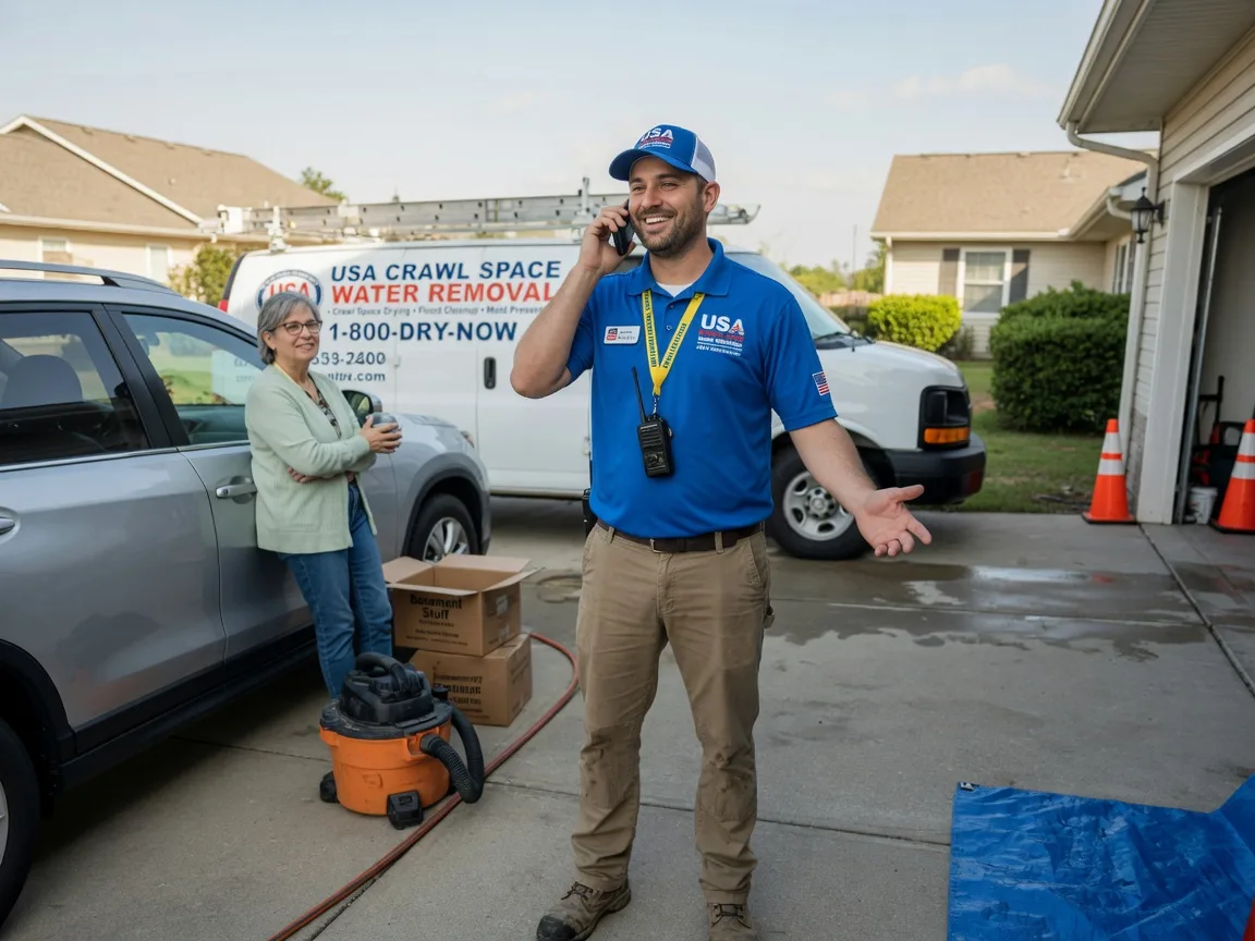 Crawl Space Water Removal Blountville, TN FAQs